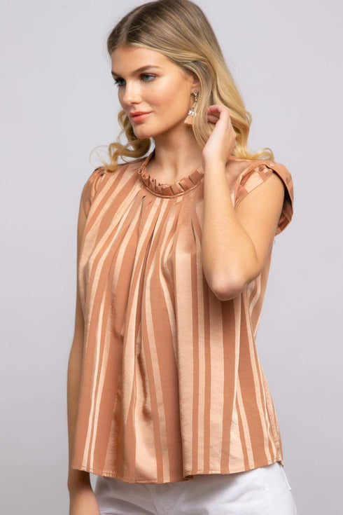 Annik Satin Blouse